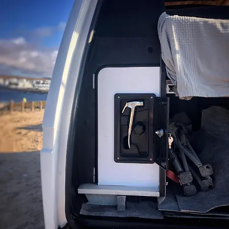 Furgoneta Camper Volkswagen White Semesterbostad *