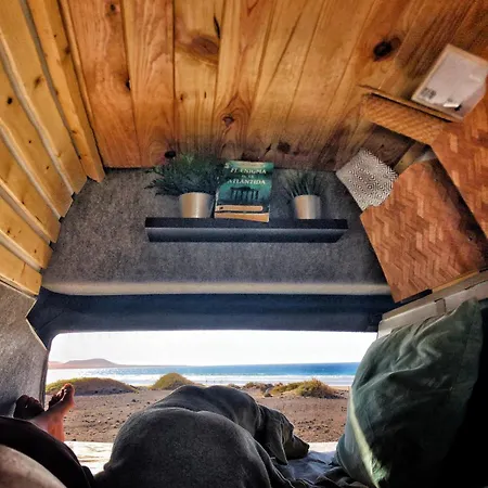 Semesterbostad Furgoneta Camper Volkswagen White Teguise (Lanzarote)